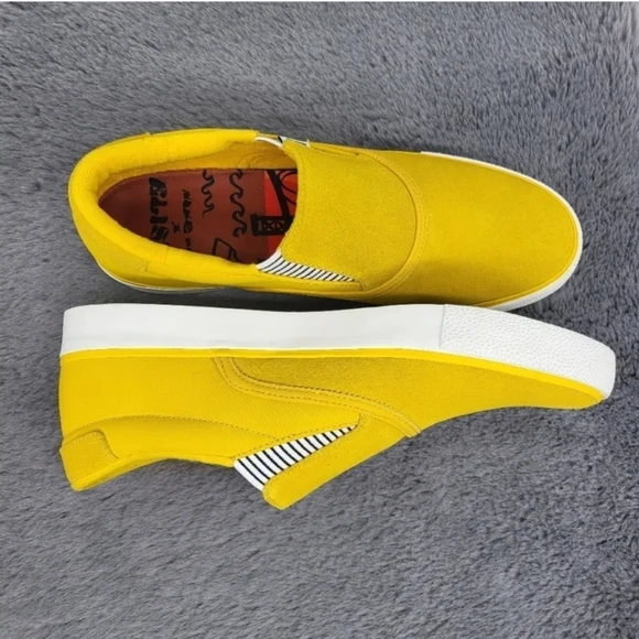 New Nike SB Zoom Verona Slip PRM x Elissa Steamer Skate Shoes Size 9.5 - Picture 5 of 8